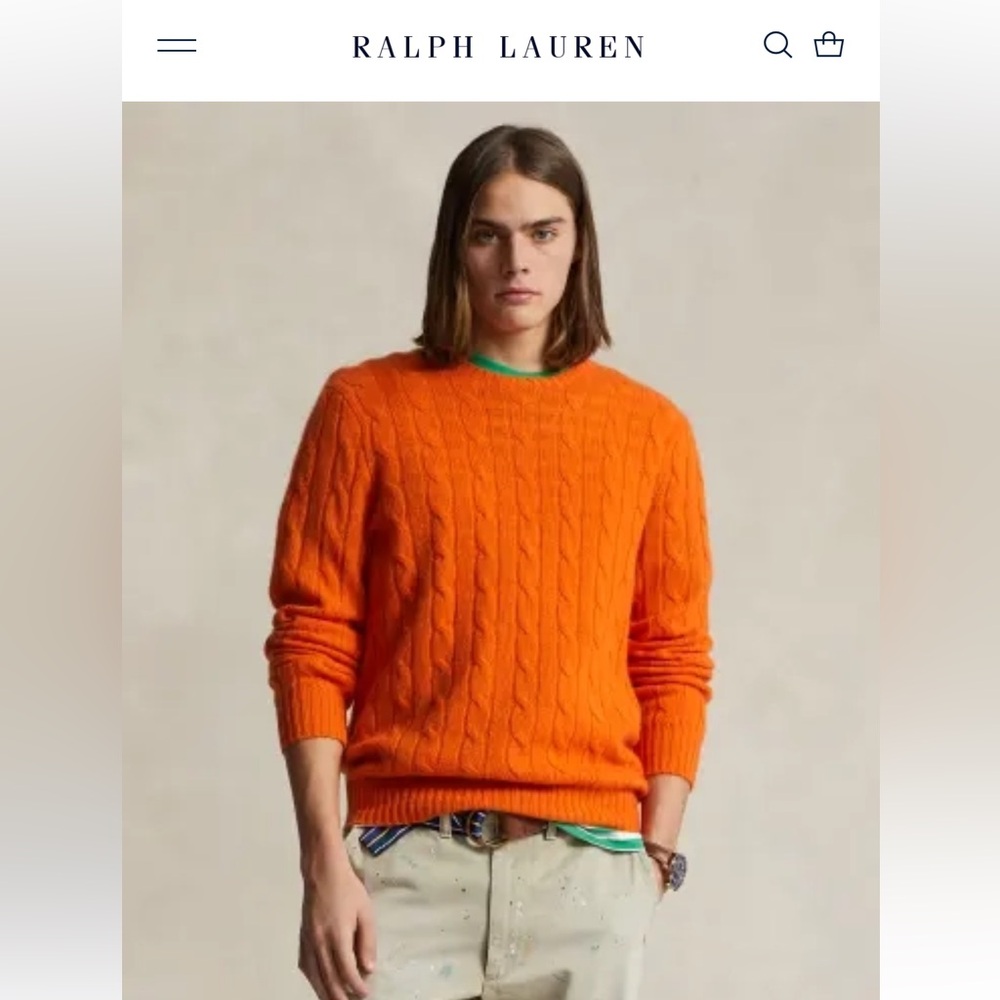 Polo Ralph Lauren 100% Cashmere Unisex Sweater